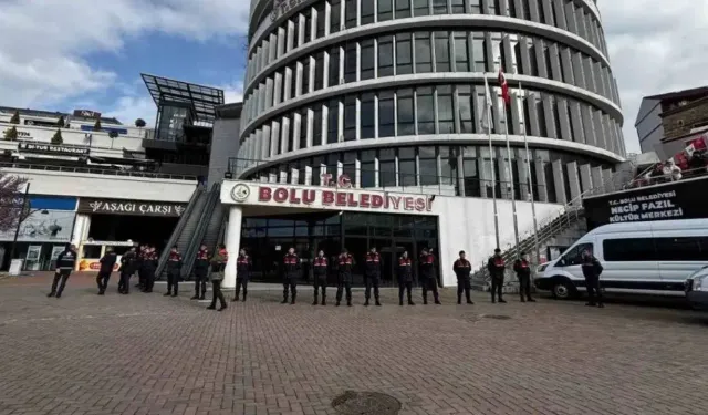 Bolu belediyesine 'hayalet araç' operasyonu: 22 gözaltı kararı