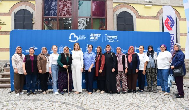 Arbil Akın’dan İlçelerde Kadın Odaklı Yoğun Program