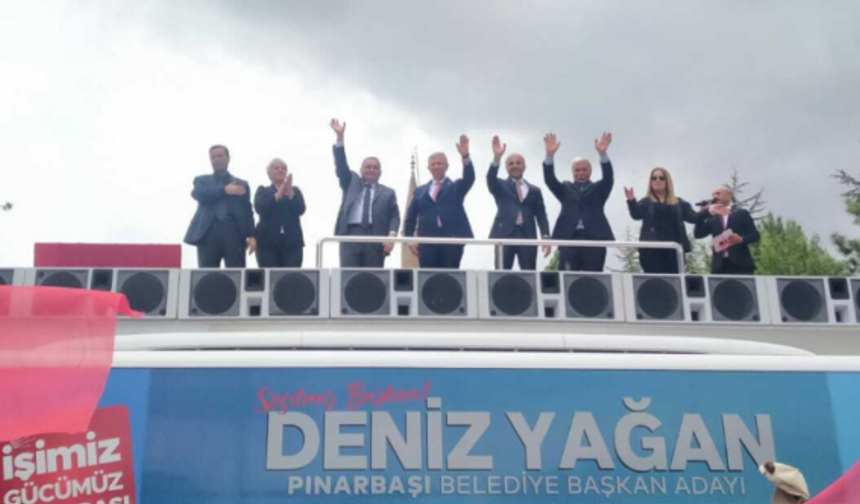 Mansur Yavaş, seçimlerin yenileneceği Pınarbaşı’nda