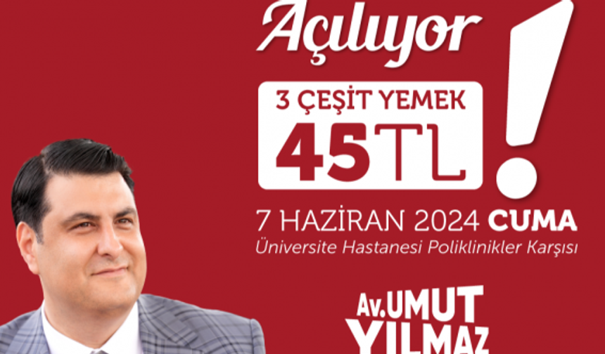 Gaziantep'in ilk Kent Lokantası, Şehitkamil'de açılıyor