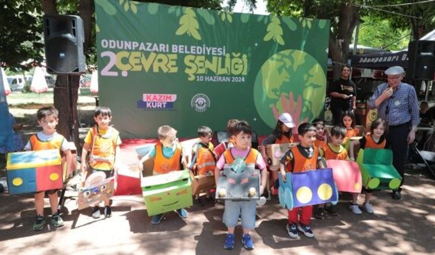 Odunpazarı Belediyesi’nden çevreye ve geleceğe duyarlı şenlik