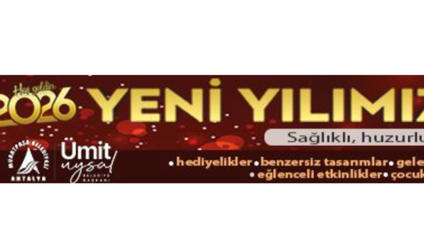 29 Aralık 2025 Muratpaşa Belediyesi ilanı