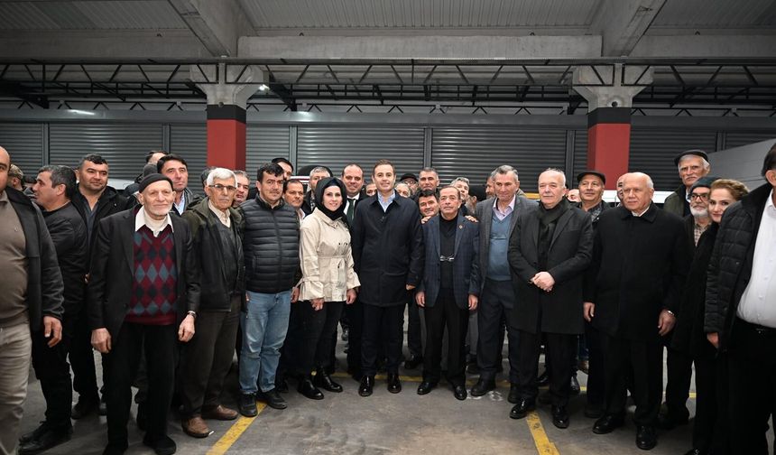 Ahmet Akın, Dursunbey’de iftar yaptı