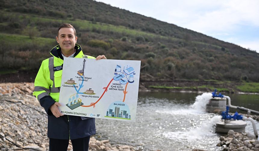 Balıkesir'de içme suyu sorunu tarih oldu