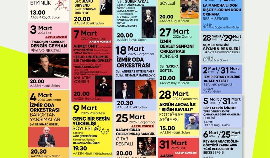 İzmir bahara sanatla “merhaba” diyecek