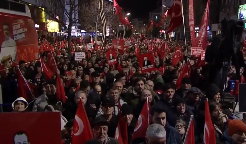 Ekrem İmamoğlu ve Tanju Özcan’ın mektupları Bolu’da okundu