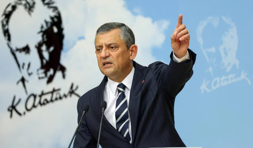 Özgür Özel: Türkiye'nin dört bir yanında saldırı altındayız