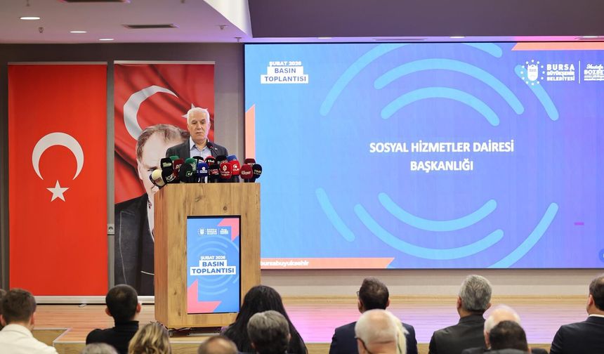 Bursa sosyal belediyecilikte de öncü