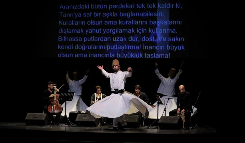 'Şems’in 40 Kuralı' Bursa'da ney tınısıyla hayat buldu