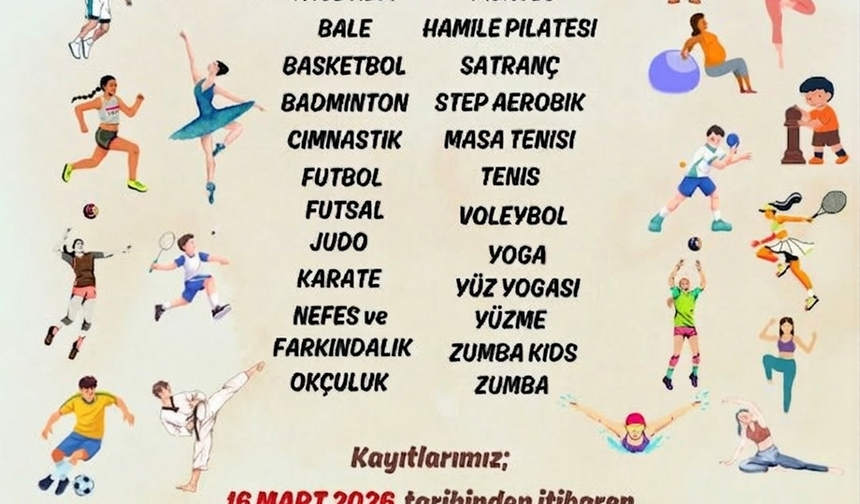 Denizli'de 23 branşta ücretsiz eğitim