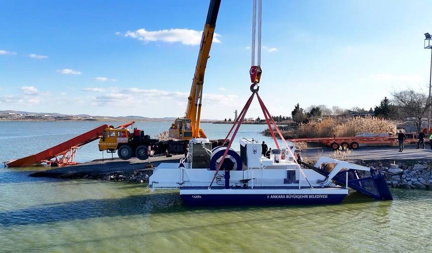 ABB'den göl ve göletlere temizlik hizmeti