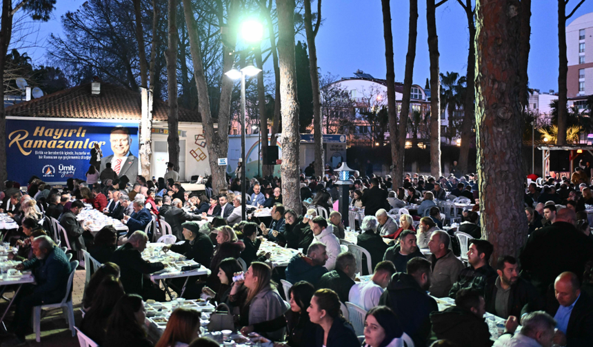 Muratpaşa’dan 2 bin kişilik iftar sofrası