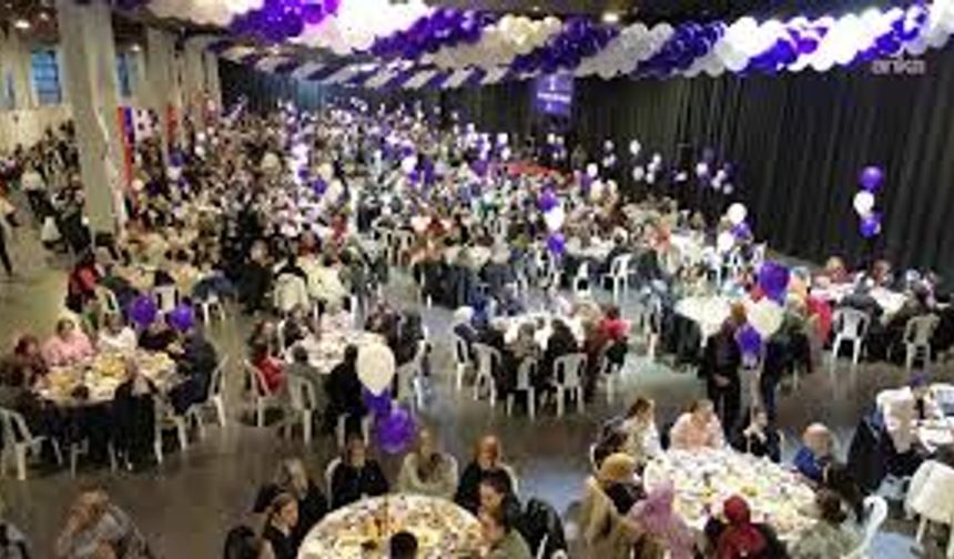 Başkentli kadınlar iftarda buluştu