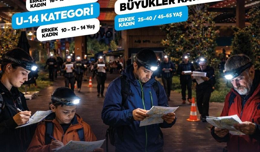 Balıkesir oryantiring ile bir araya geliyor