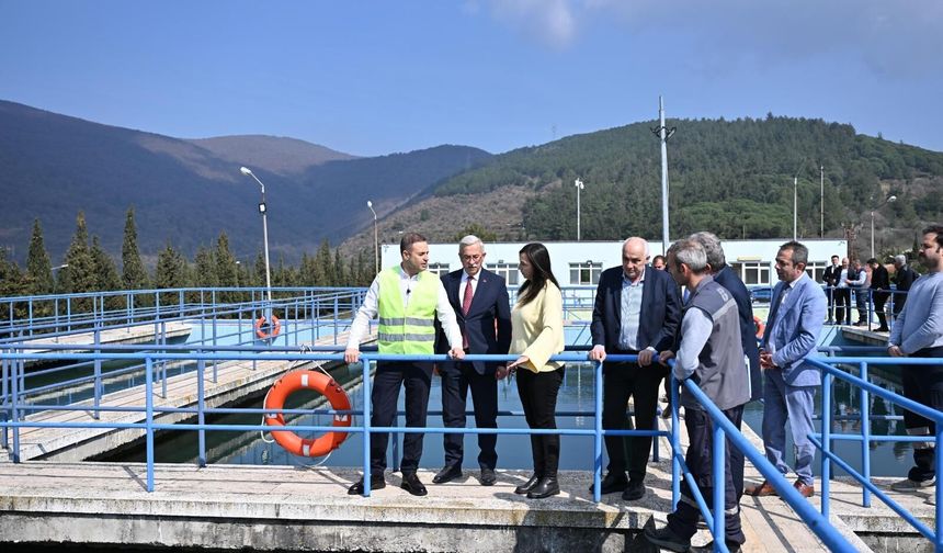 Ahmet Akın, Erdek İçme Suyu Arıtma Tesisi’nin kapasitesini artıracak