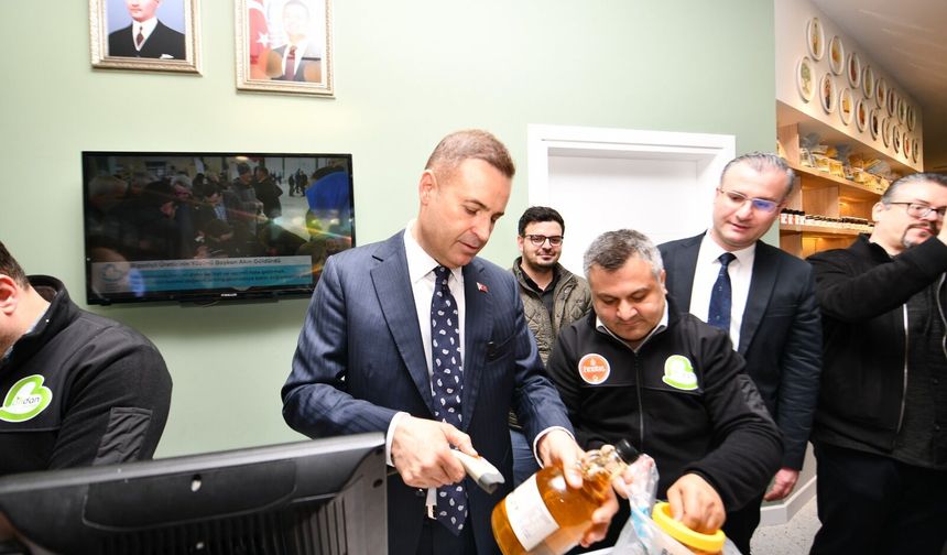 Balıkesir emeğe değer kattı, Ondan Yerel Market’i hizmete açtı