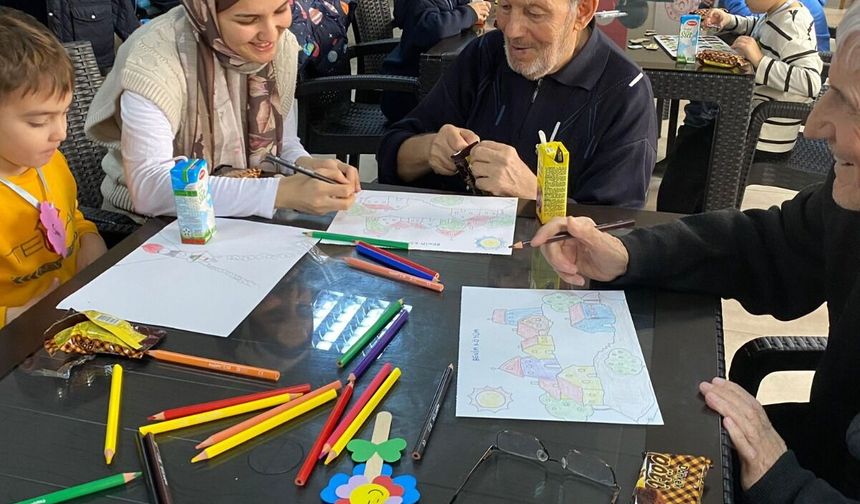 Minik Kalplerden Büyük Çınarlara Anlamlı Ziyaret