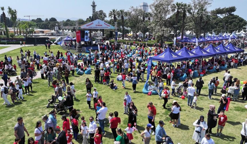 23 Nisan coşkusu Kültürpark’ta zirveye çıkıyor