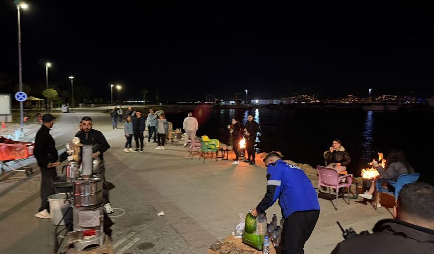 İnciraltı’nda denetimler sürüyor