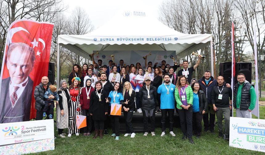 Sporun enerjisi Bursa'da yaşanıyor