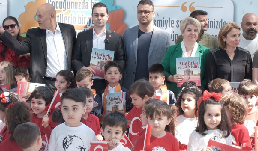 Çocuklar Atatürk ile “Atatürk ve 23 Nisan” Kitabında Buluşuyor