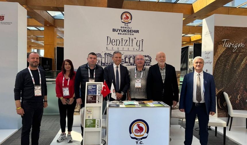 Denizli Büyükşehir kentin turizm vizyonunu Antalya’da sergiledi