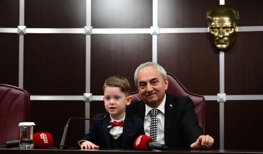 Kepez’de 23 Nisan’da söz çocuk meclisinde