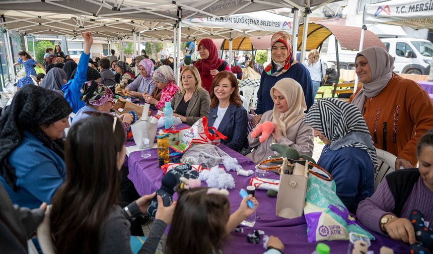Mersin Büyükşehir ile kadın emeği değer kazanıyor