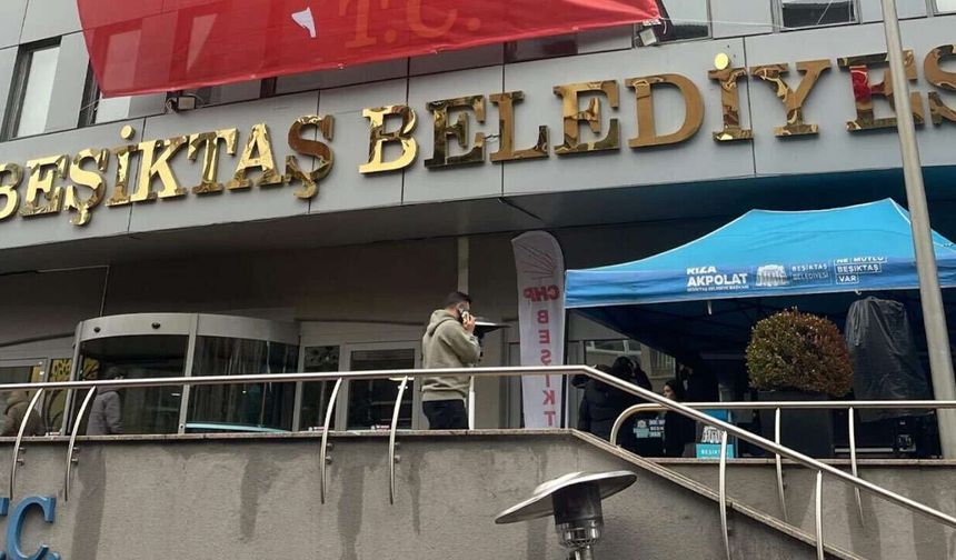 Beşiktaş Belediyesi'ne operasyon: 5 kişi gözaltına alındı