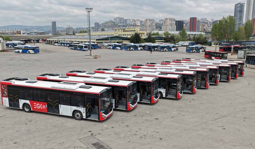 10 yeni otobüs EGO filosuna katıldı