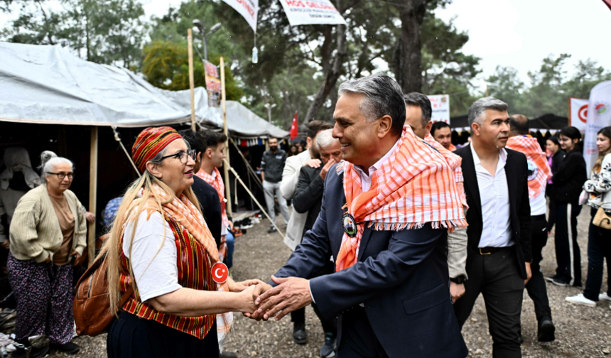 Başkan Uysal, Yörüklerle bir araya geldi