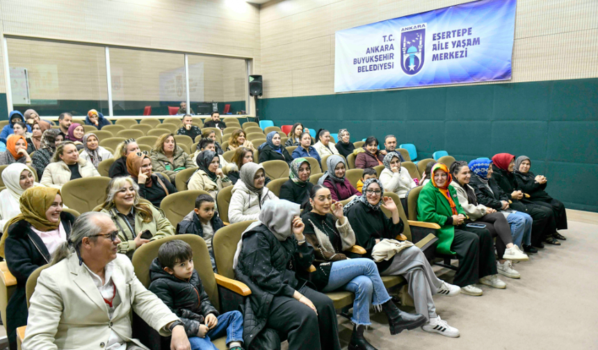 Ankara Büyükşehir'den ebeveynlere farkındalık eğitimi