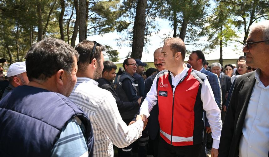 Ahmet Akın: “Köy hayırları kardeşliğimizin en güzel örneğidir”