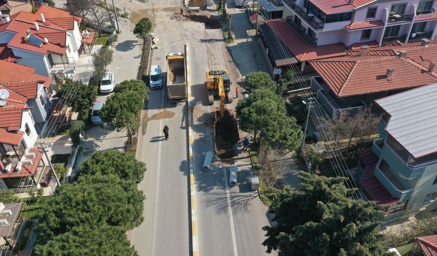 BASKİ Burhaniye’nin 50 yıllık altyapısını yeniliyor