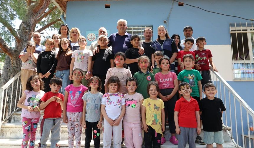Kirazlı öğrencilere unutulmaz yıl sonu eğlencesi