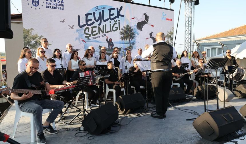 Bursa Leylek Şenliği binlerce doğaseveri bir araya getirdi