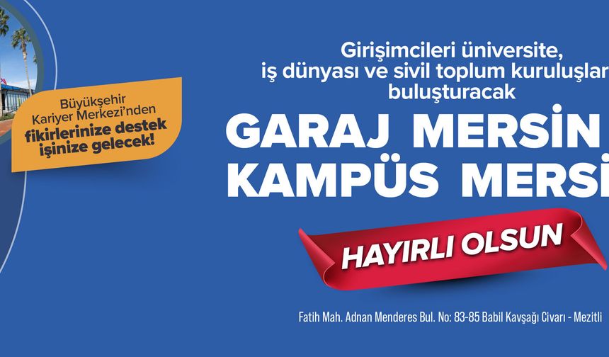 24 Haziran 2026 Mersin Büyükşehir Belediyesi ilanı