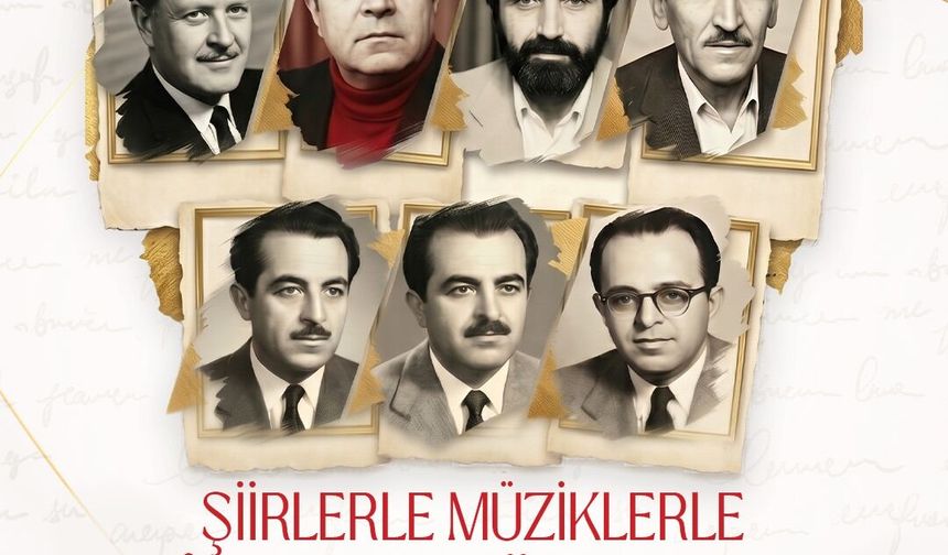 İzmit Belediyesi, usta kalemleri şiir ve müzikle anacak