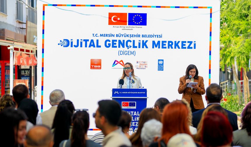 Mersin'de Gençlere Dijital Gelecek Desteği
