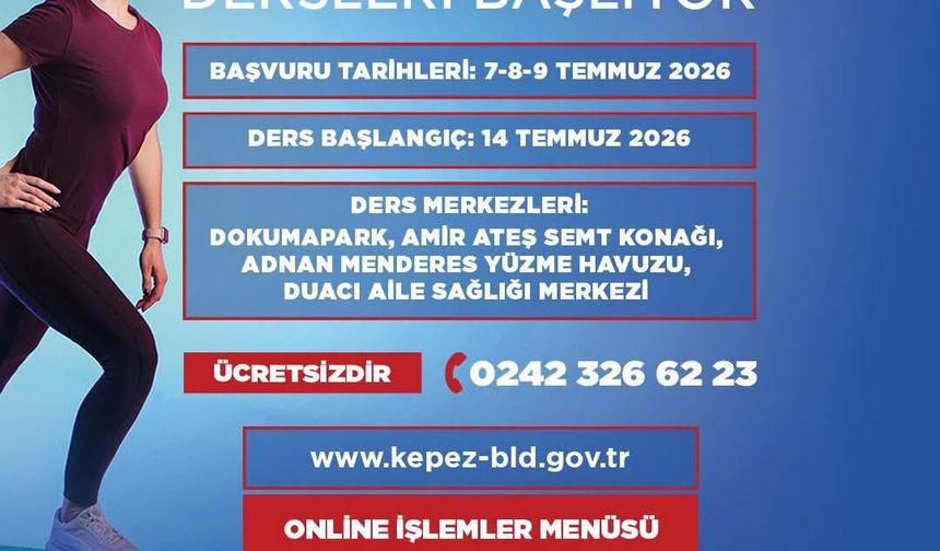 Haydi Kepez, sağlıklı yaşam için spor zamanı