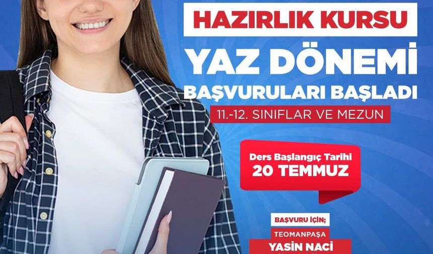 Kepez’den ücretsiz YKS yaz kursları