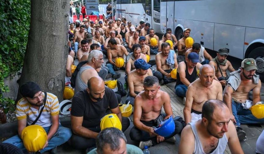 Direniş kazanımla sonuçlandı: Maden işçileri eylemini sonlandırdı