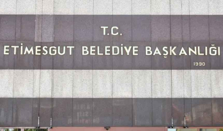 Etimesgut Belediyesi'nde başkan vekili belli oldu