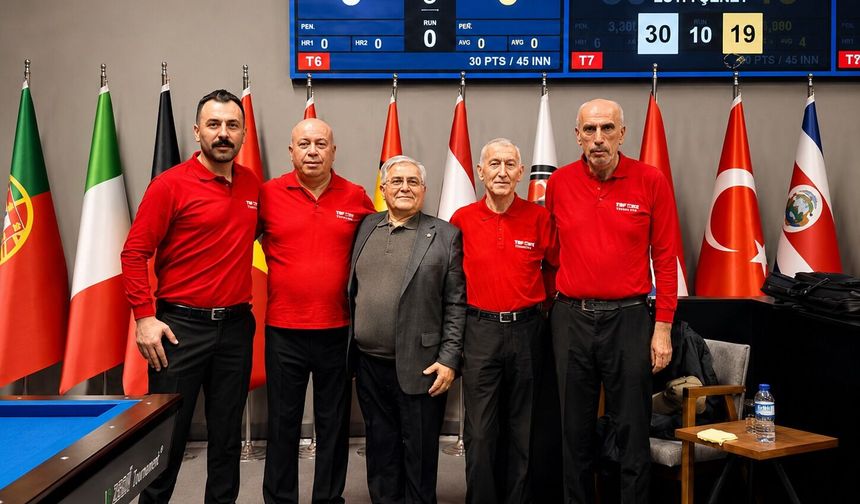 ASSİM’de 11 masa, 7 yıllık bilardo hikayesi
