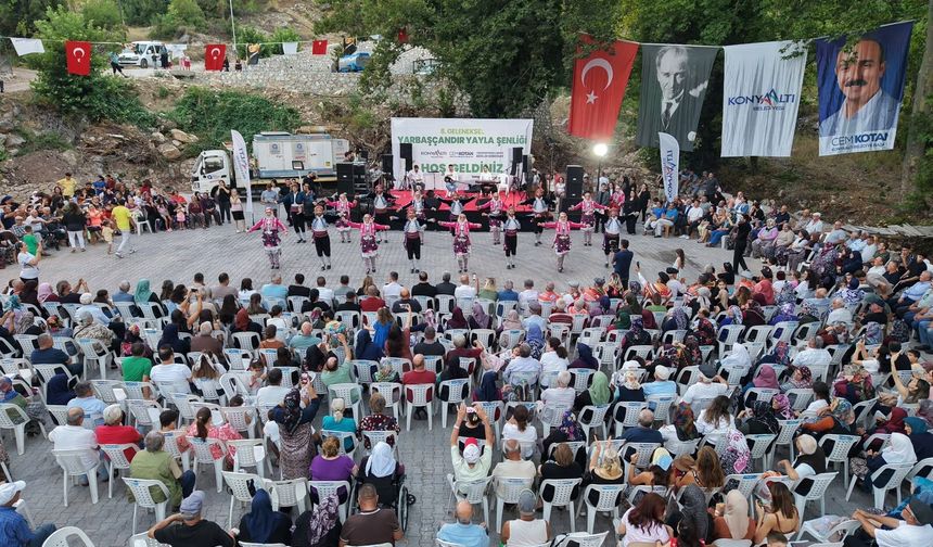 Çandır fasulyesi şenliği ana yurdunda