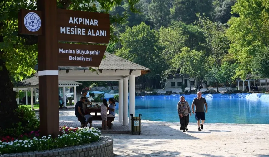 Manisalıların Akpınar Mesire Alanı Özlemi Sona Erdi