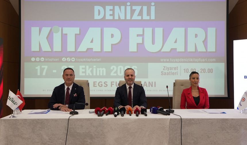 Denizli ilk kez TÜYAP Kitap Fuarı ile buluşmaya hazırlanıyor