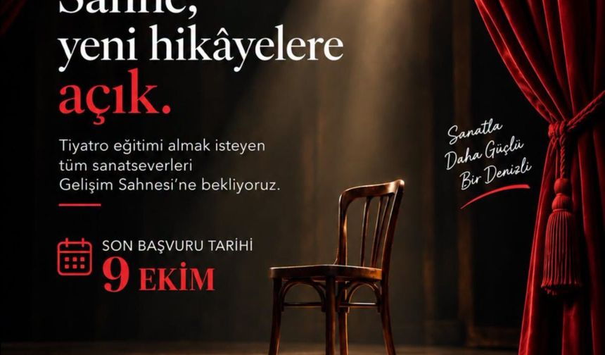 Tiyatro hayali kuranlara Gelişim Sahnesi kapılarını açıyor