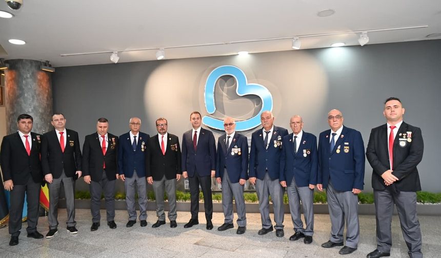 Ahmet Akın: “Gazilerimiz başımızın tacıdır”