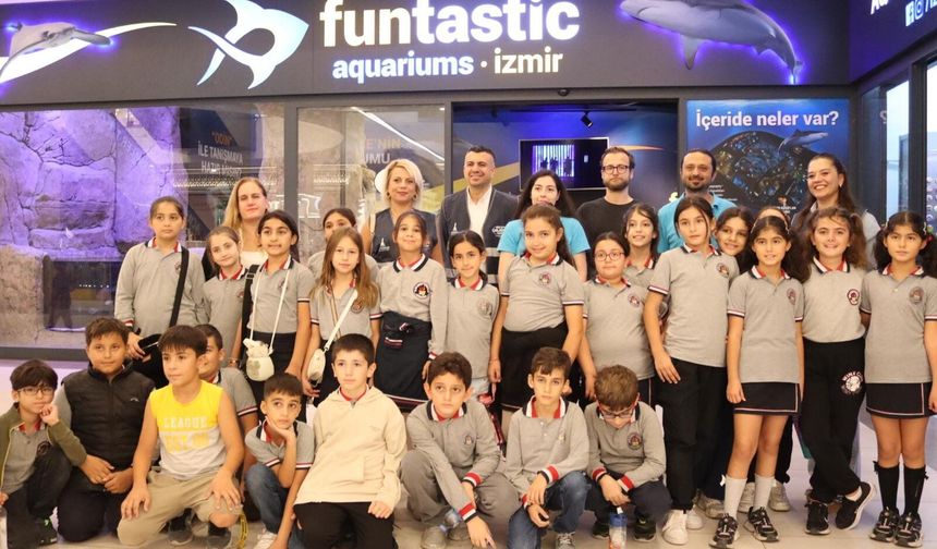 İzmirli çocuklar su altı dünyasını keşfetti